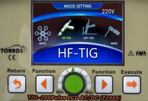 TORROS TIG200Pulse LCD AC/DC (T2009)