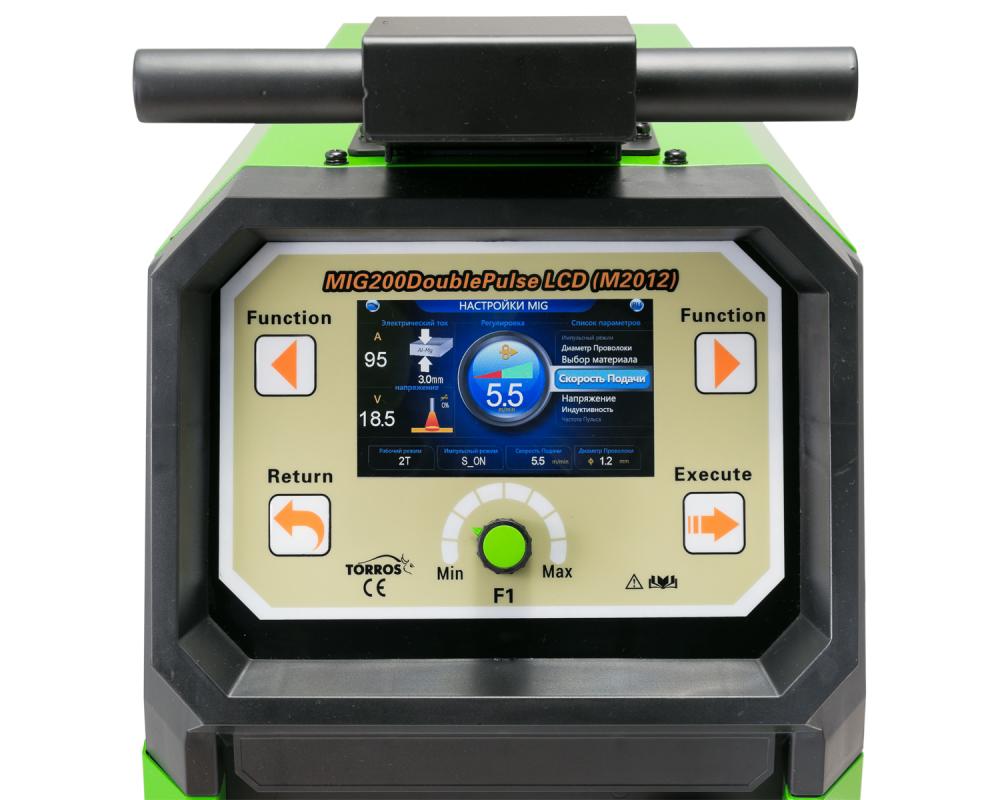 TORROS MIG-200 Double Pulse LCD (M2012)